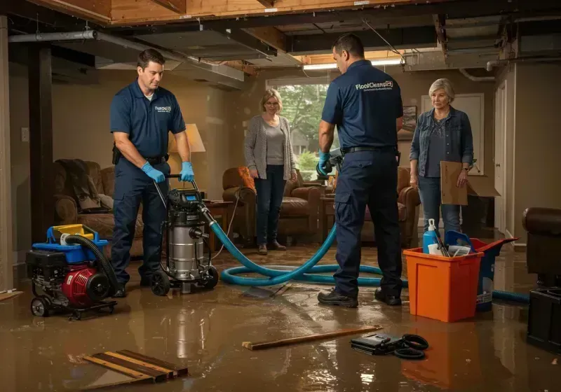 Basement Water Extraction and Removal Techniques process in Elverson, PA